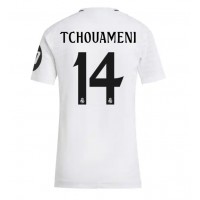 Real Madrid Aurelien Tchouameni #14 Hjemmedrakt Dame 2024-25 Kortermet